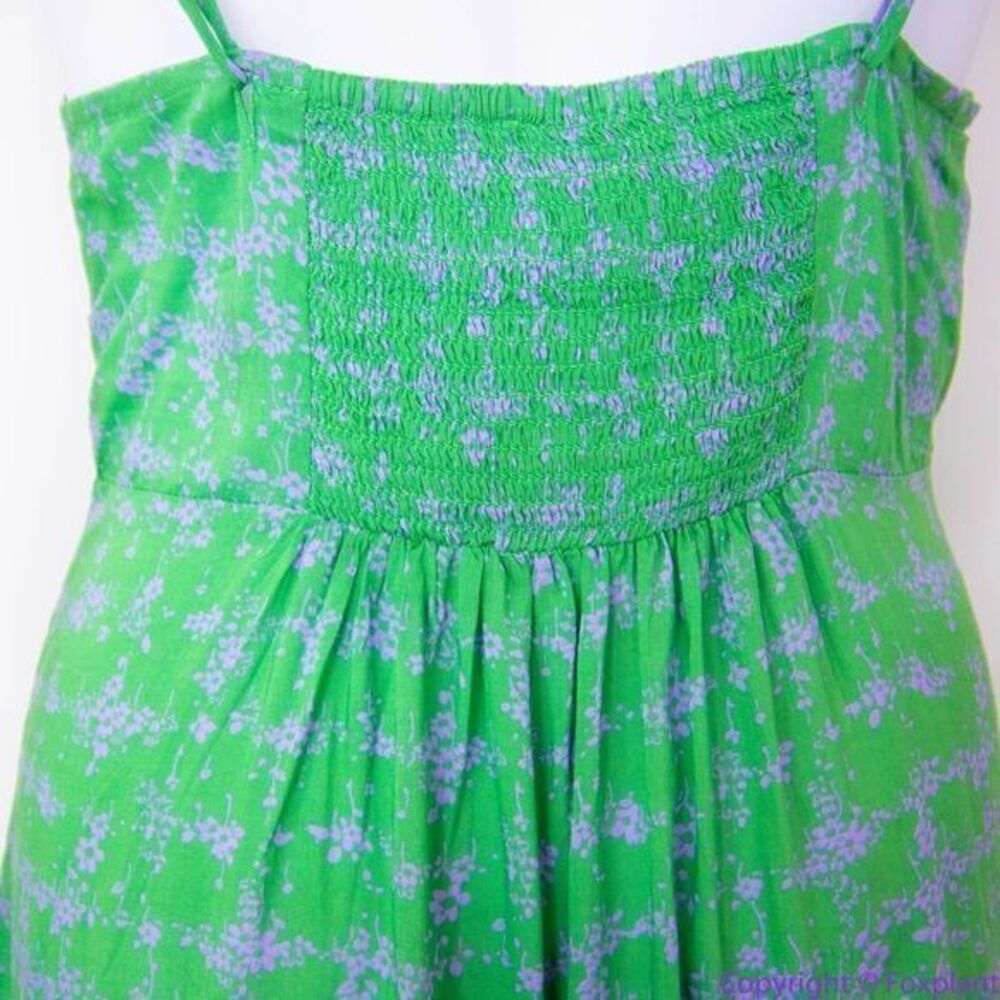 NEW Intimately Free People Caught Up Printed Slip Dress, Green, S‎ - Picture 14 of 15